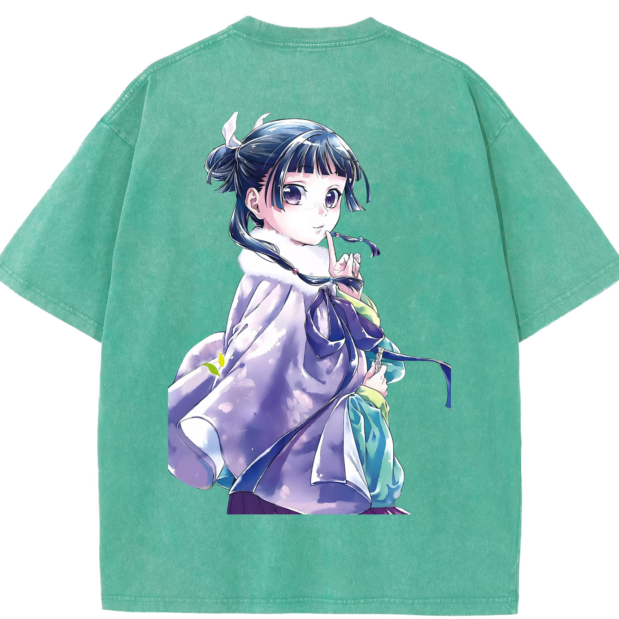 （画像用） 薬屋のひとりごと The Apothecary Diaries 綿100% ヴィンテージ風 半袖Tシャツ（背面プリント）